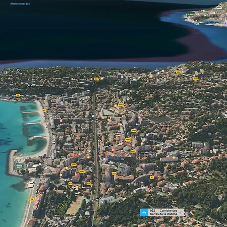 Renove Avec Terrasse, Climatisation Et Wifi Gratuit - Fr-1-196-166 * Menton